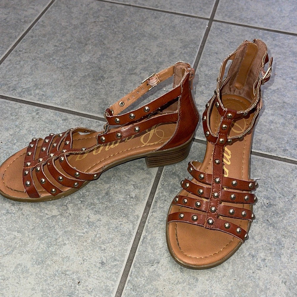 Rampage Gladiator Sandals: Jorgia Cognac